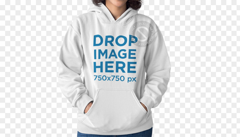 T-shirt Hoodie Sweater Mockup Crew Neck PNG