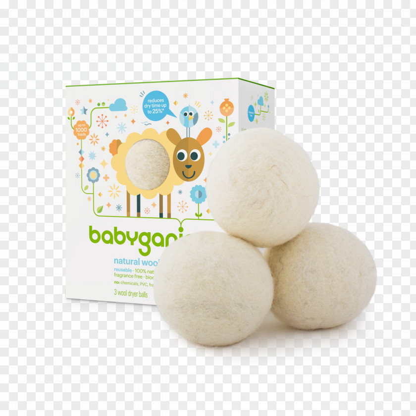 Wool BALL Clothes Dryer Ball Laundry PNG