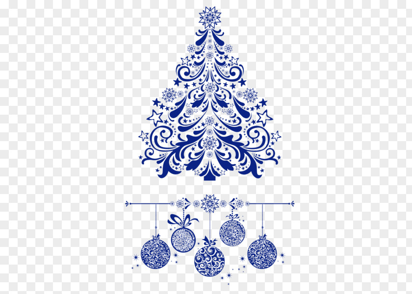 Christmas Tree Pattern PNG