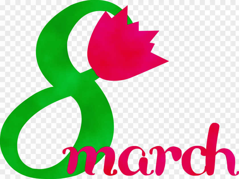 Green Text Pink Logo Font PNG