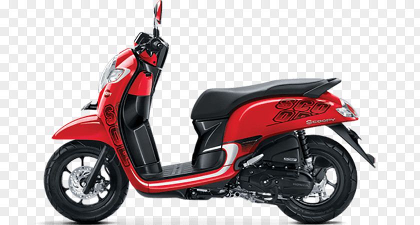 Honda Scoopy PT Astra Motor Scooter Motorcycle PNG