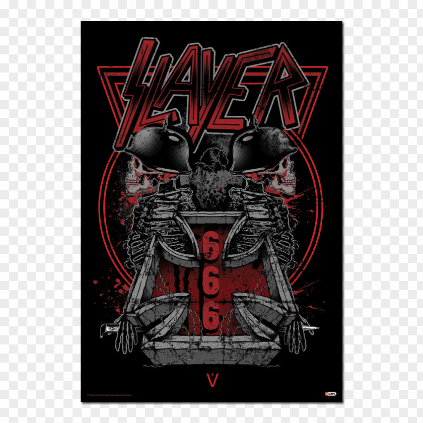 Hookahs Theme Poster The Unholy Alliance Tour Slayer Label PNG