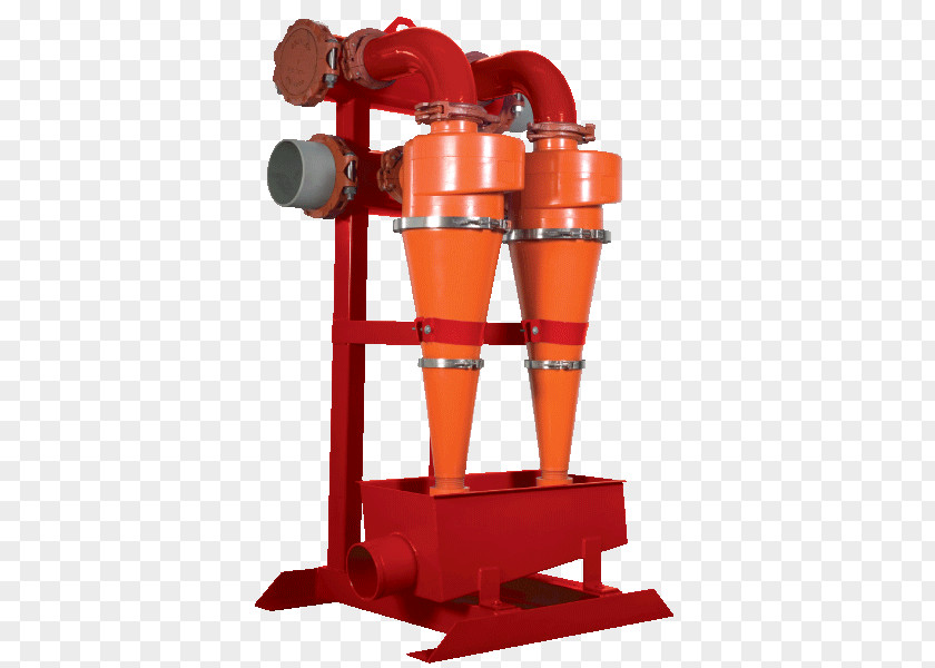 Mud Hydrocyclone Separator Cyclonic Separation Desander Polyurethane PNG