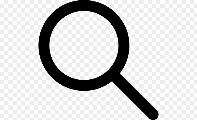 Symbol Black And White Search Box PNG