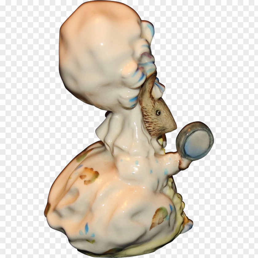 BEATRIX POTTER Head Jaw Ear Neck Figurine PNG