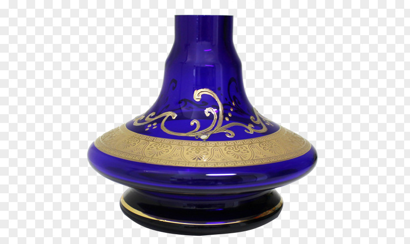 Glass Cobalt Blue Vase PNG