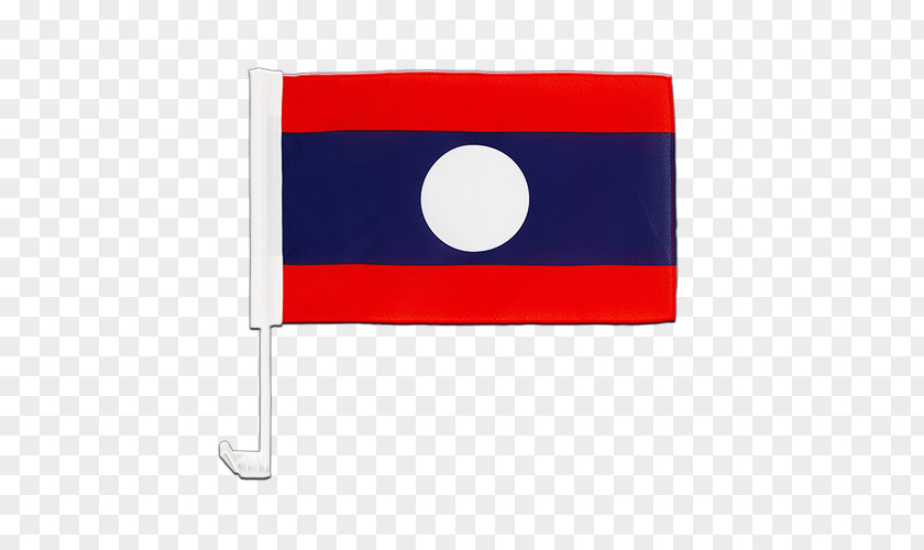 Laos Pennant Flag Rectangle Product RED.M PNG