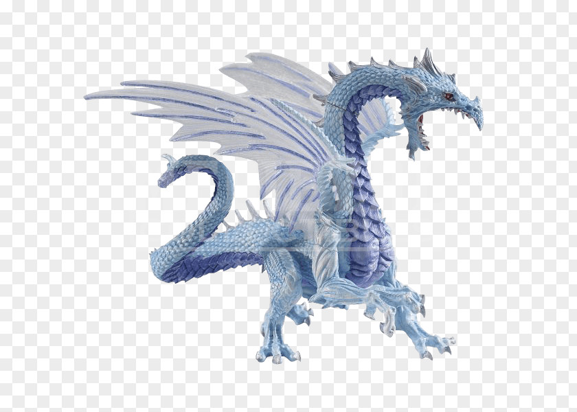 Medieval The Ice Dragon Safari Ltd Legendary Creature PNG