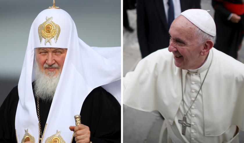 Pope Francis Patriarch Kirill Of Moscow Russian Orthodox Church PNG