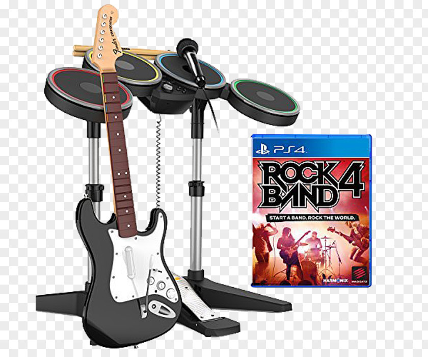 Rock Band 4 PlayStation 3 Guitar Hero PNG