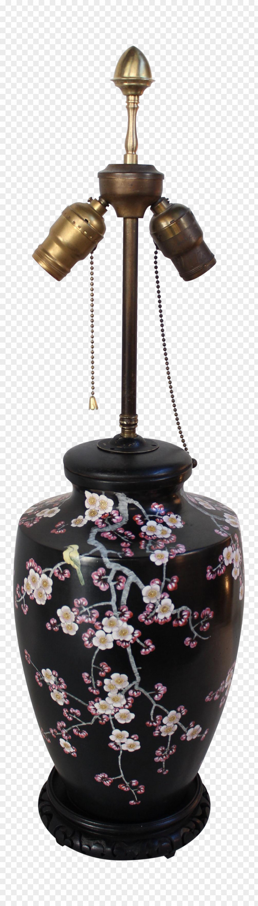 Vase Japan Cherry Blossom 20th Century PNG