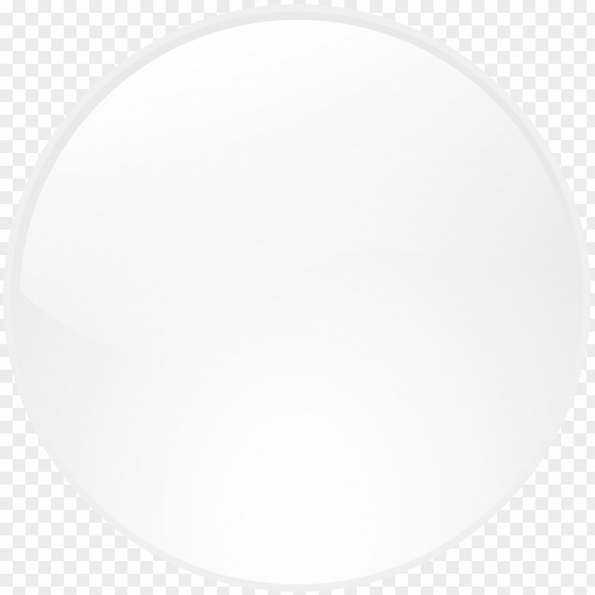 White Circle Button PNG