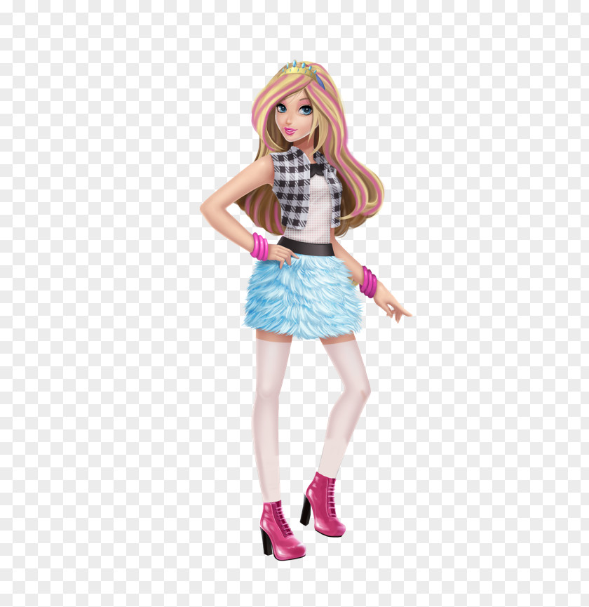 Barbie Fashion Figurine PNG