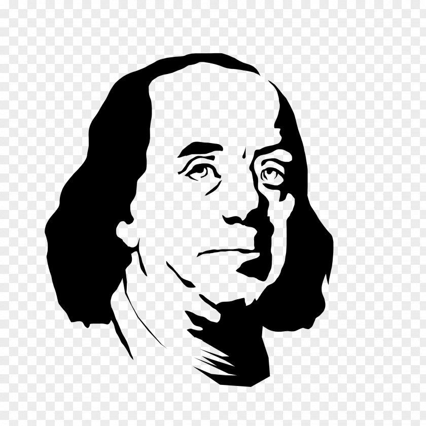 Ben Vector The Autobiography Of Benjamin Franklin Founding Fathers United States Stencil PNG
