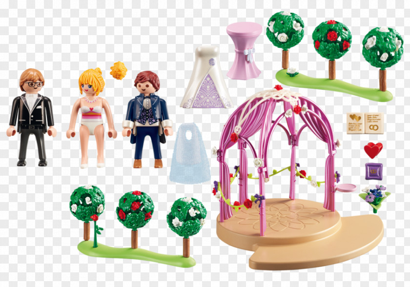 Bride Playmobil Toy Wedding Veil PNG