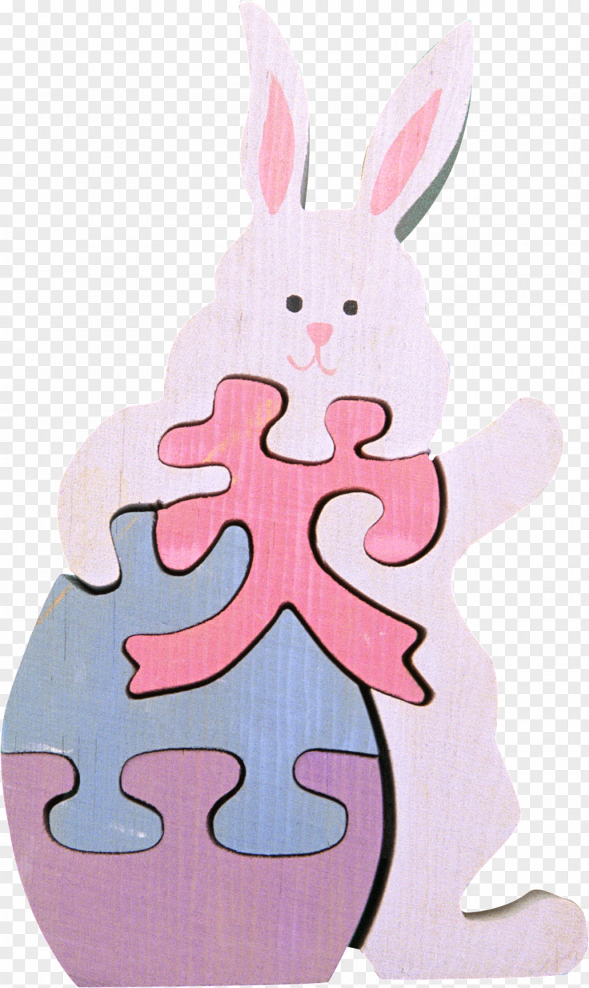 Easter Bunny Pink M Animated Cartoon PNG