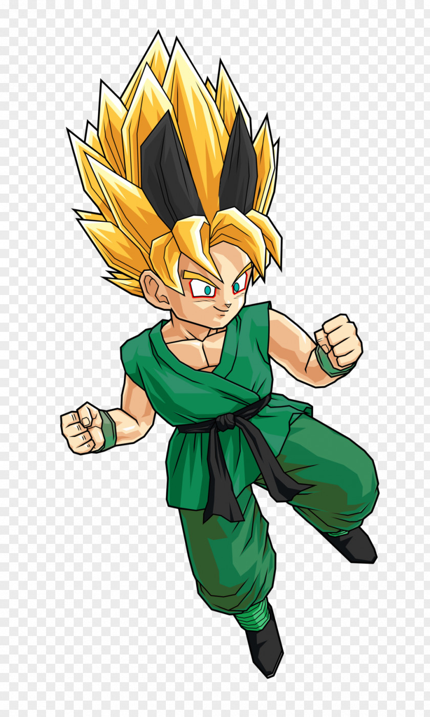 Goku Gohan Vegeta Baby Majin Buu PNG