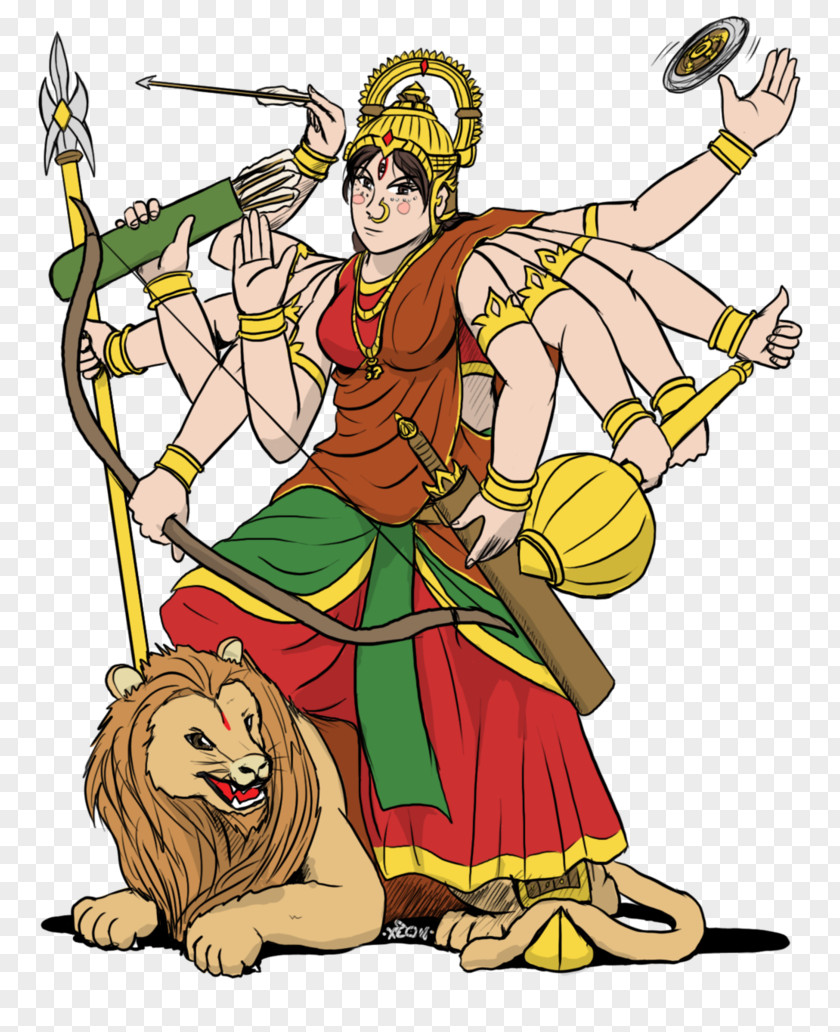 HINDU GODS Shiva Parvati Durga Puja Devi PNG