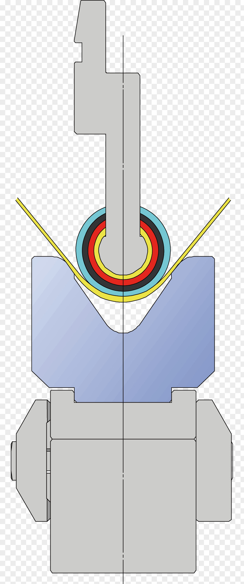 Technology Bend Radius Tool Gauge PNG