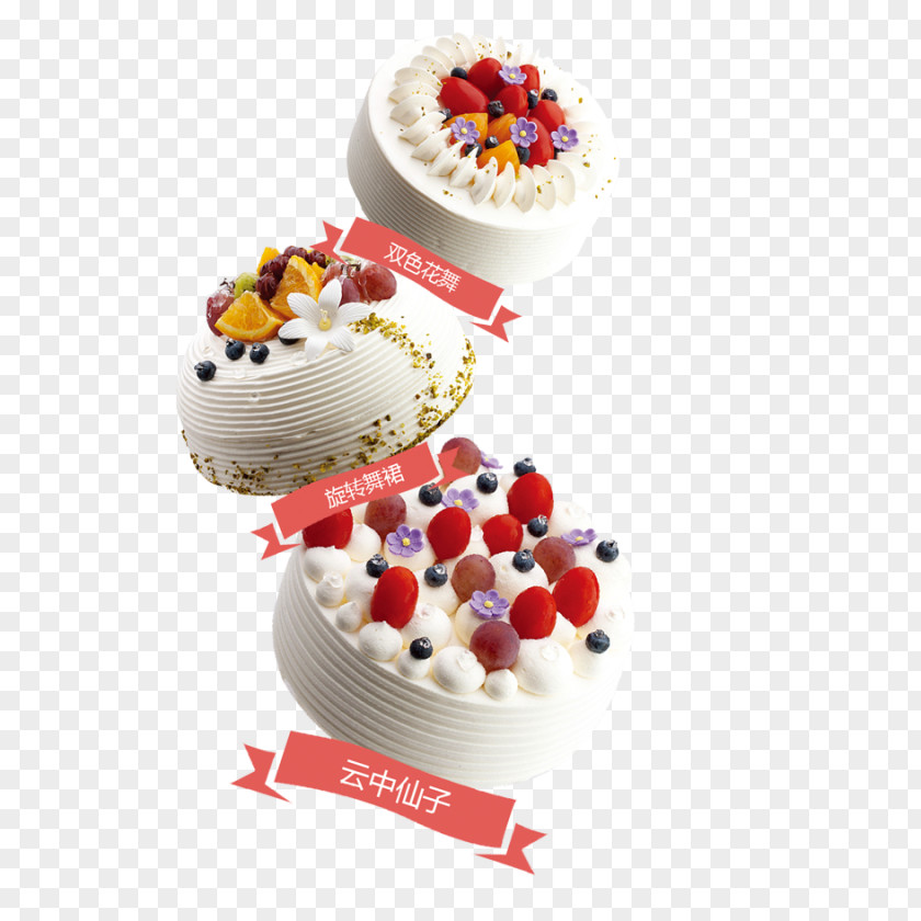 Cake Material Ice Cream Strawberry Shortcake Bakery PNG