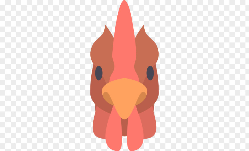 Cock Rooster Chicken Dog Icon PNG