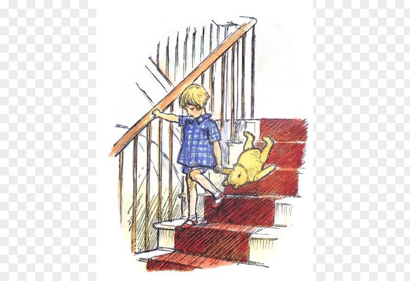 Downstairs Cliparts Winnie The Pooh Winnie-the-Pooh Piglet Eeyore Christopher Robin PNG