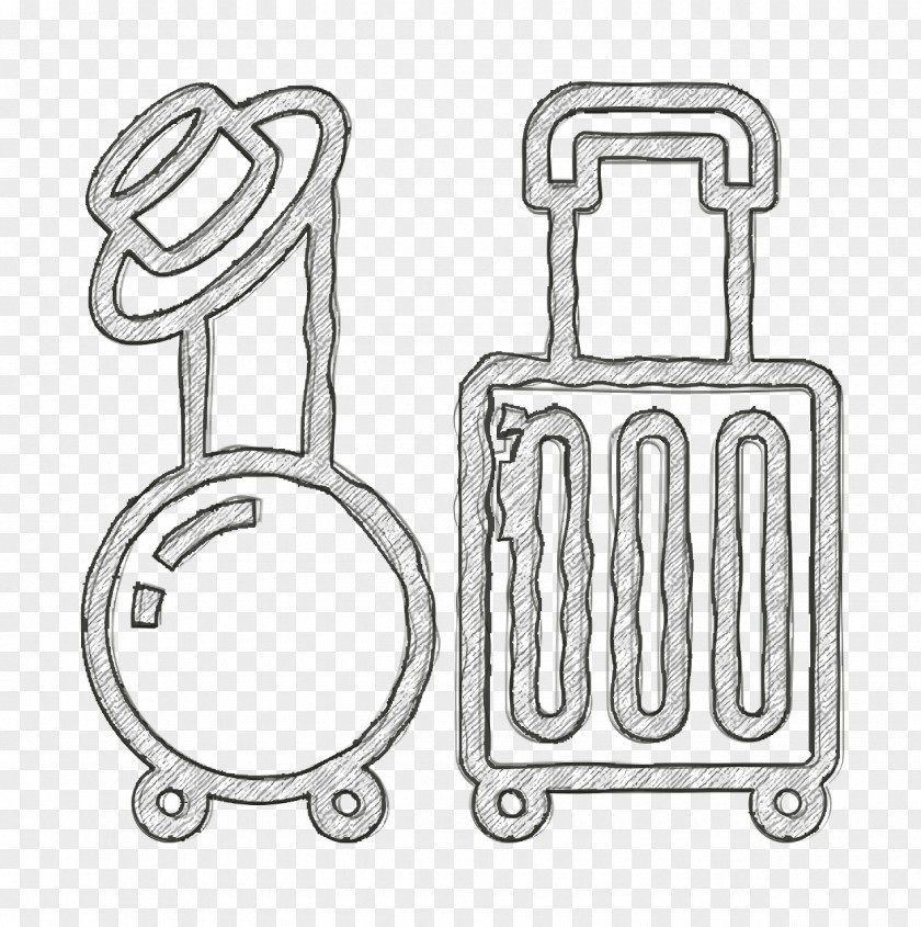 Hotel Icon Luggage PNG