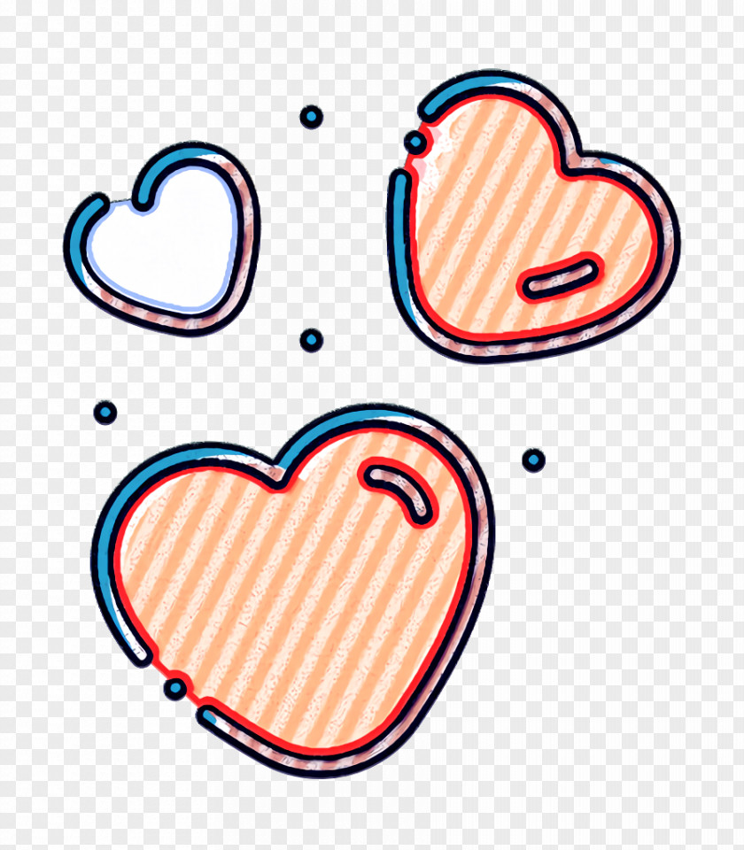 Text Heart Icon Love Marriage PNG