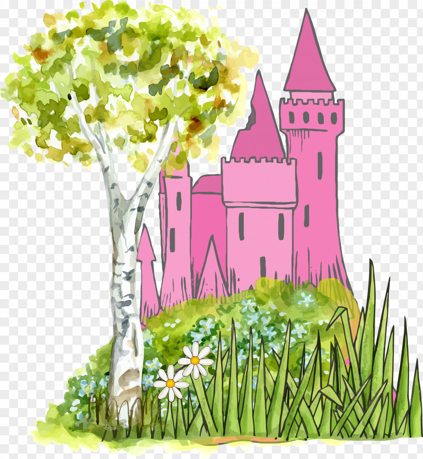 Fairytale File Castle Clip Art PNG
