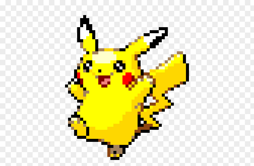 Pixel Art Pikachu Pokémon Colosseum Gold And Silver Ash Ketchum PNG