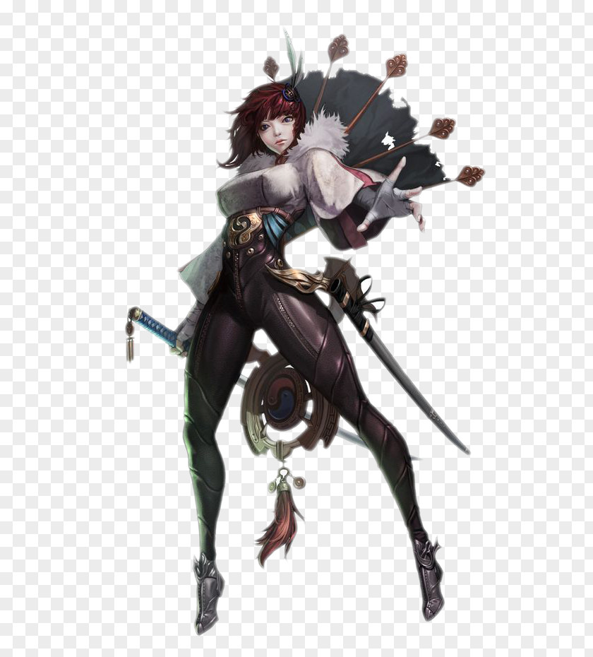 Woman Illustrator Video Game Artist Character Illustration PNG