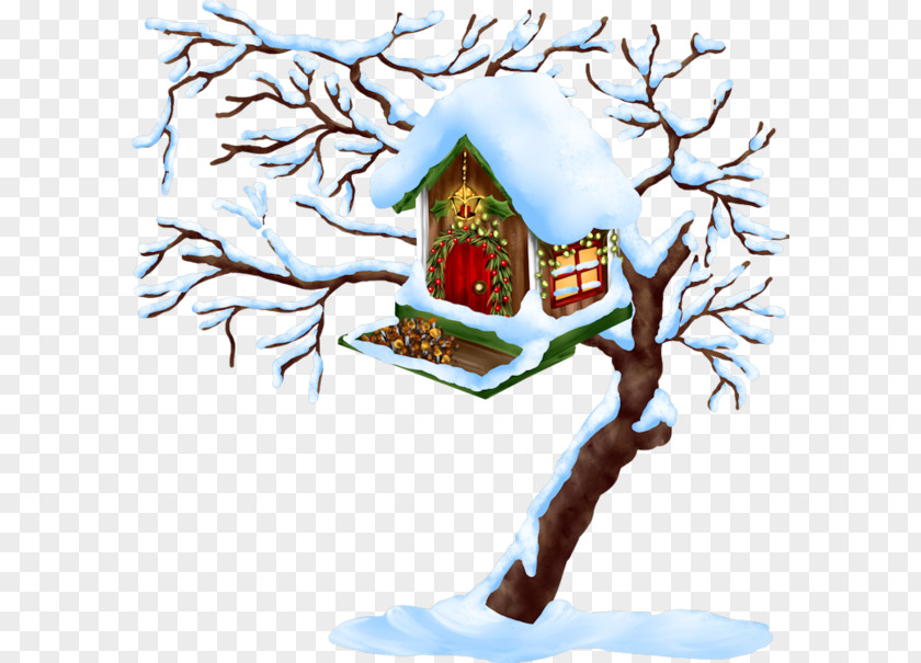 Beautiful Snow Christmas Winter Clip Art PNG