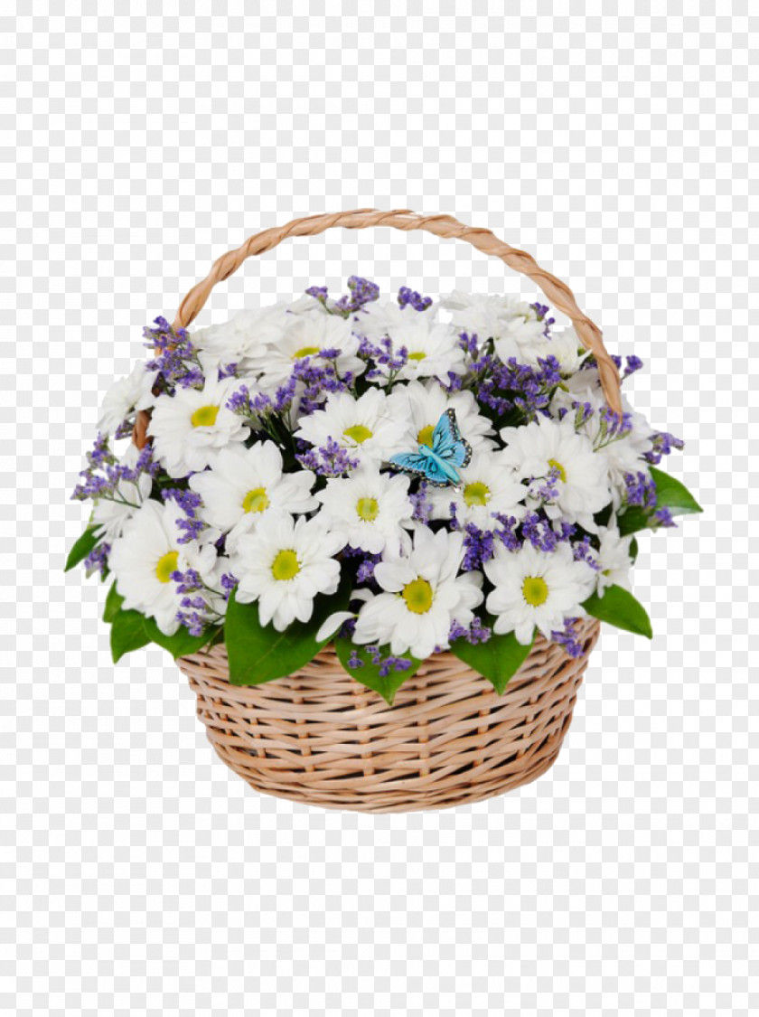 Chrysanthemum Flower Bouquet Garden Roses Basket PNG