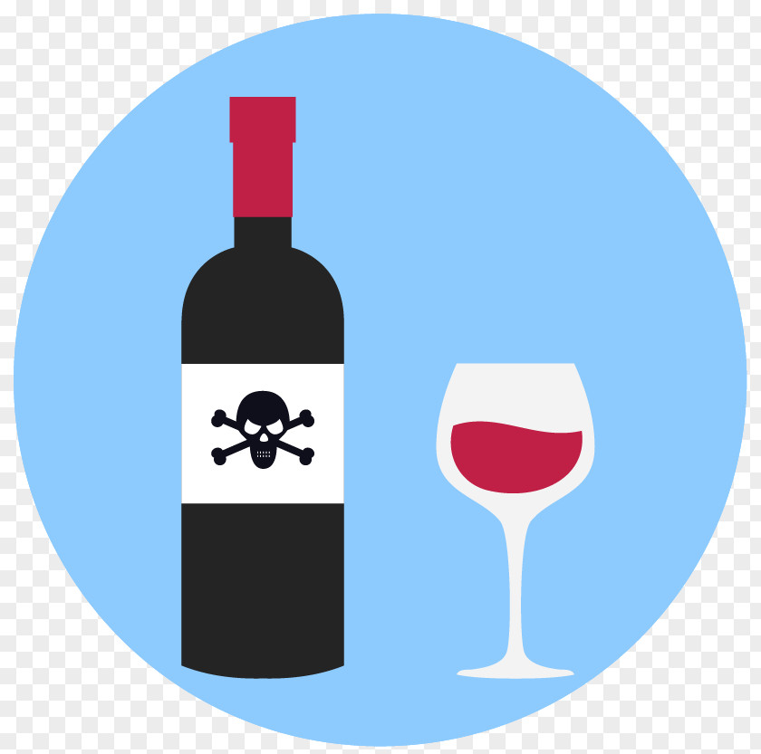 Dangerous Substance Red Wine Glass Dessert Bottle PNG
