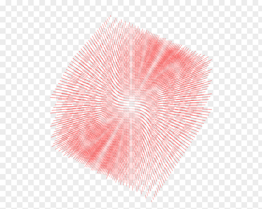 Data Visualization Pink M Line Close-up Brush PNG
