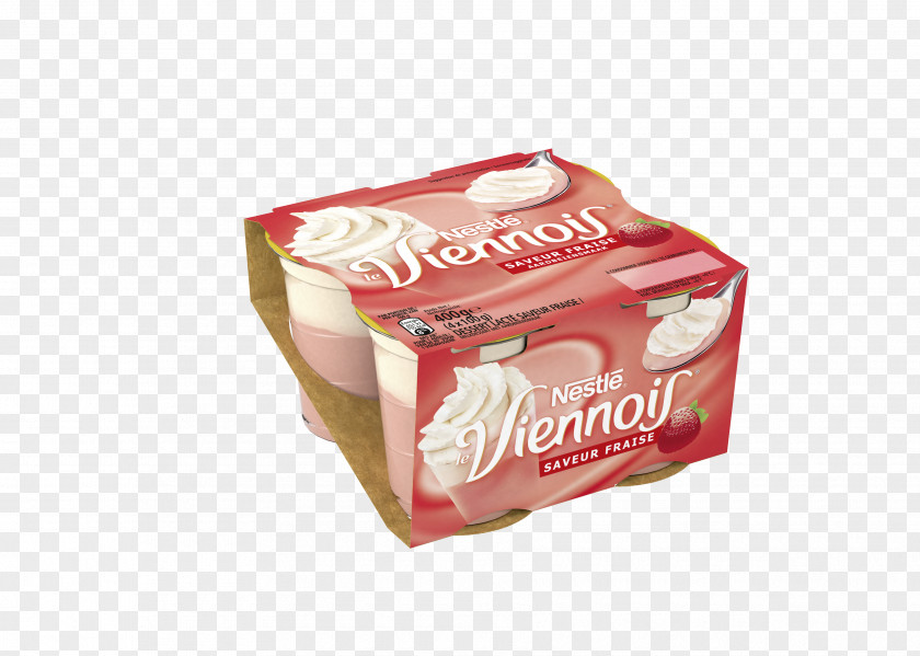 Fraise Flavor Cream PNG