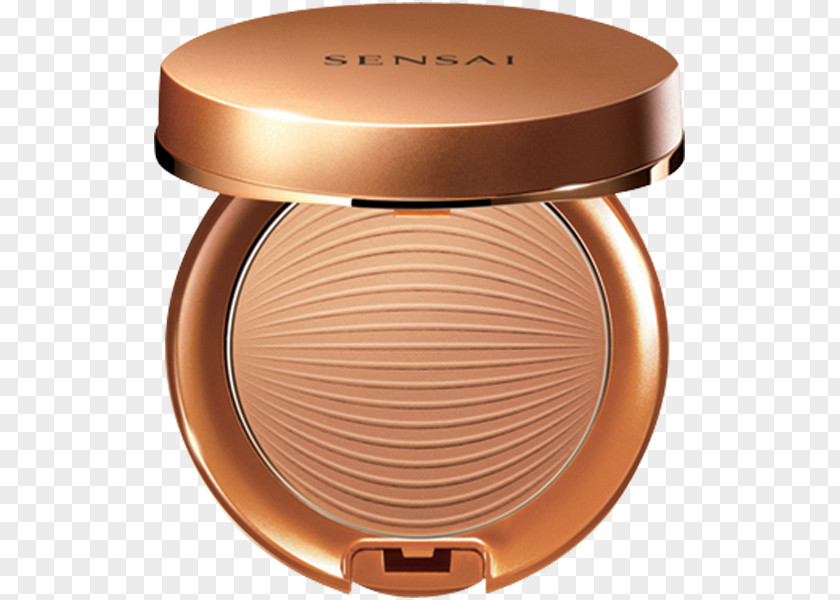 Kanebo Face Powder Sunscreen Bronze Silk Compact PNG