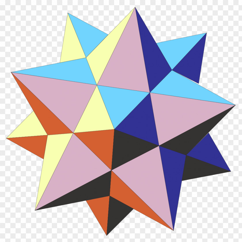 Stellation Small Stellated Dodecahedron Great Polyhedron PNG