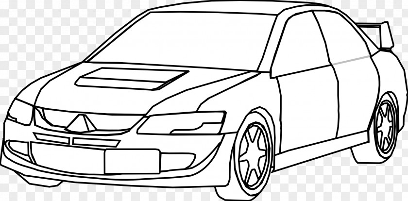 Car Line Art Sports Dodge M4S Door PNG