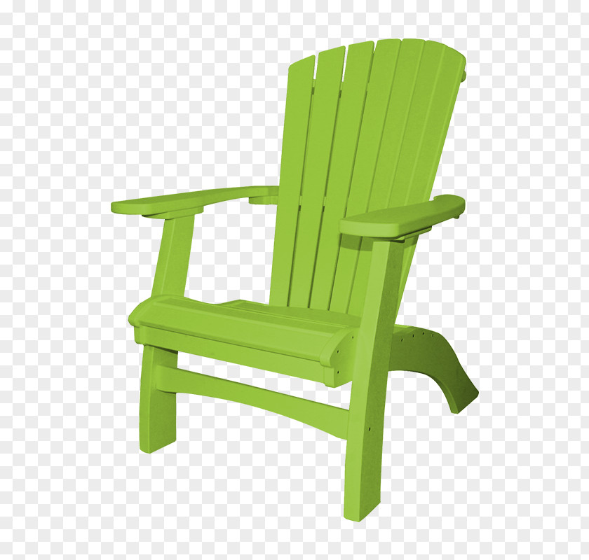 Chair Furniture Green Plastic PNG