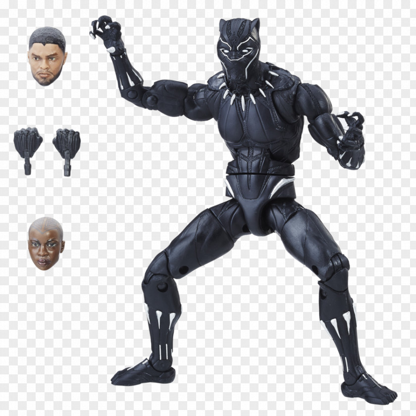 Nakia Black Panther Erik Killmonger Bolt Shuri Marvel Legends PNG