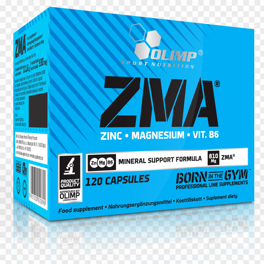 Qualité Dietary Supplement ZMA Vitamin B-6 Sports Nutrition PNG