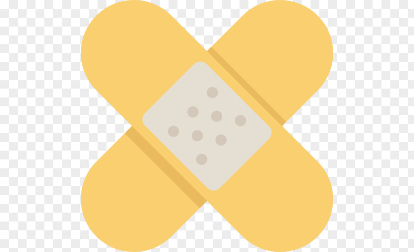 Yellow Material Patch PNG