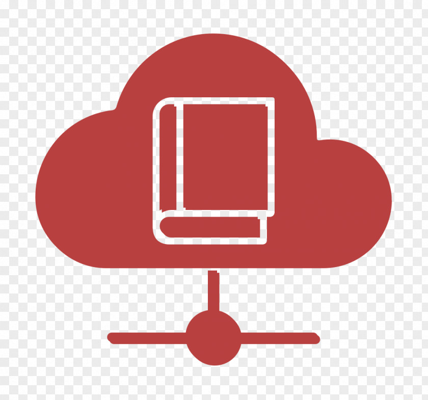 Book Icon Cloud School PNG