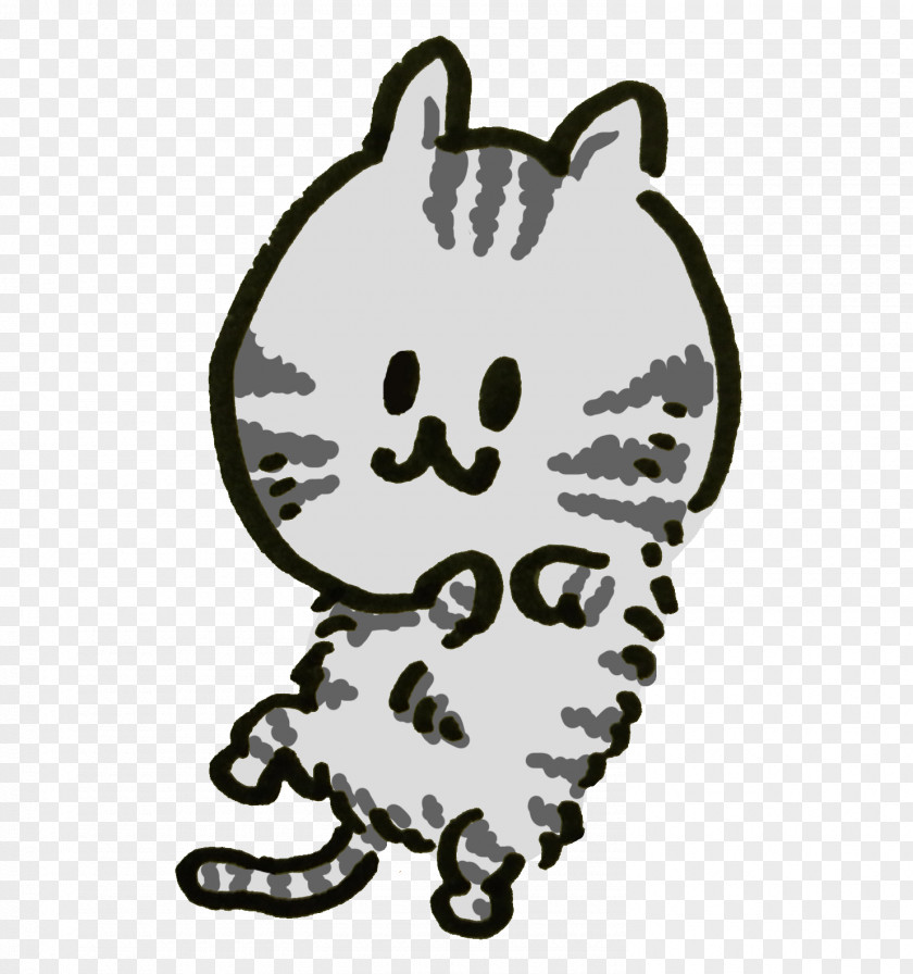 Cat Character Clip Art PNG