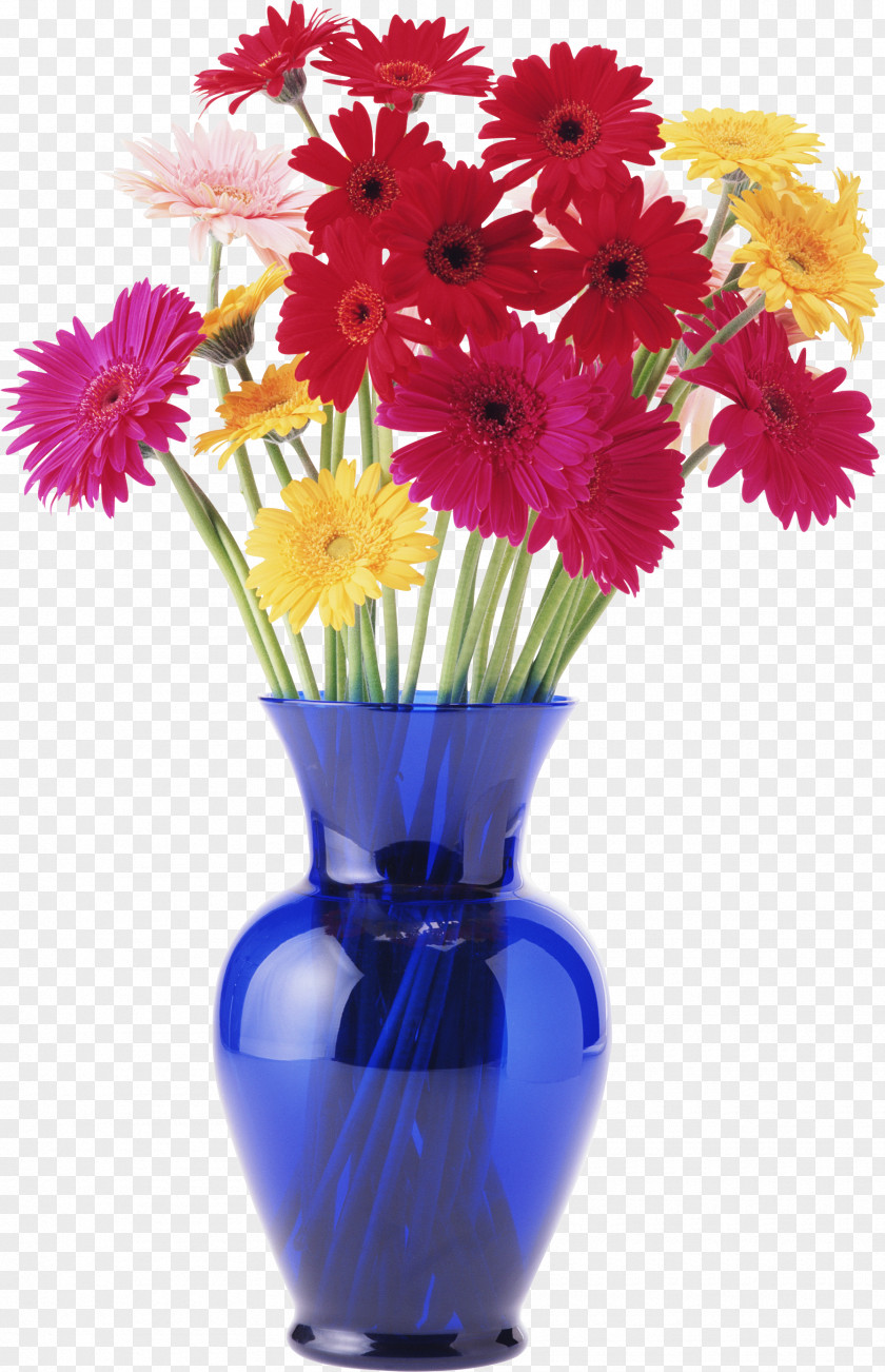 Chamomile Vase Flower Floral Design Painting PNG