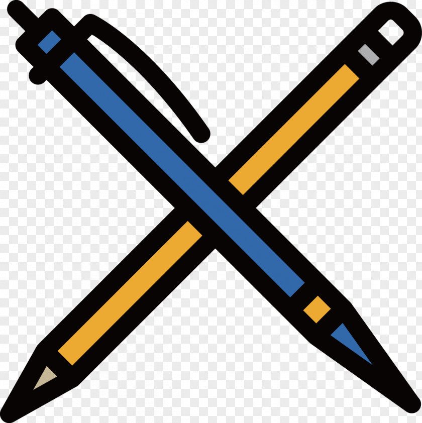 Creative Design Pencil Stationery Vector Diagram Clip Art PNG