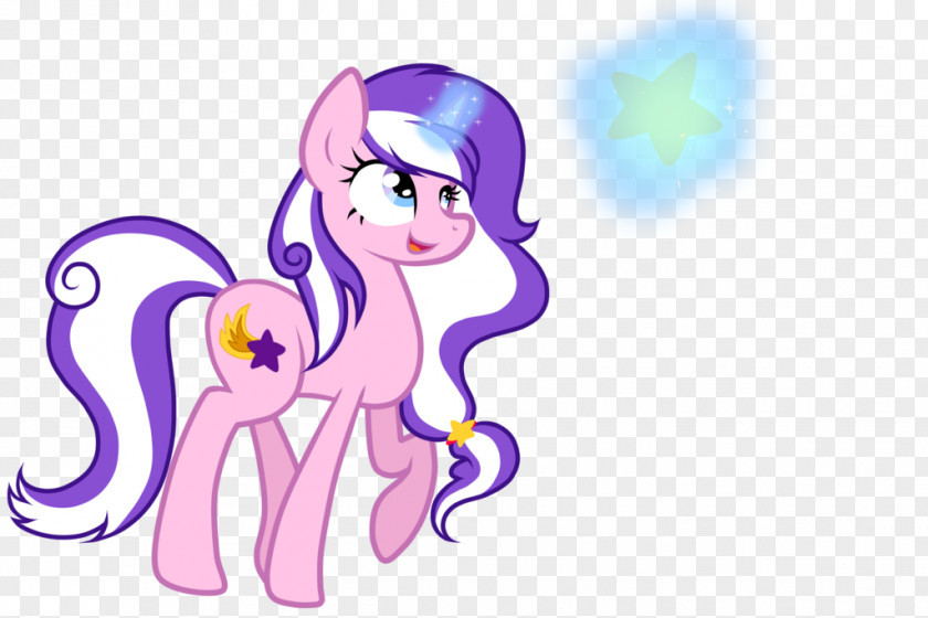 Milky Way Horse Pony Violet Lilac Lavender PNG