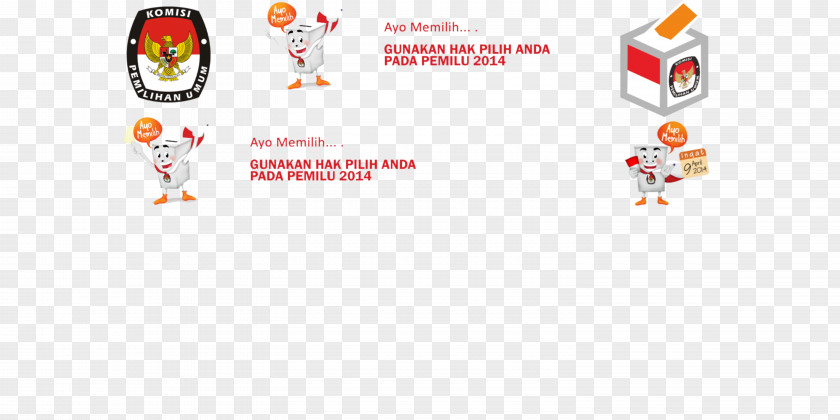 Pemilu Indonesian Presidential Election, 2014 The General Election Committee Regional Logo Desktop Wallpaper PNG
