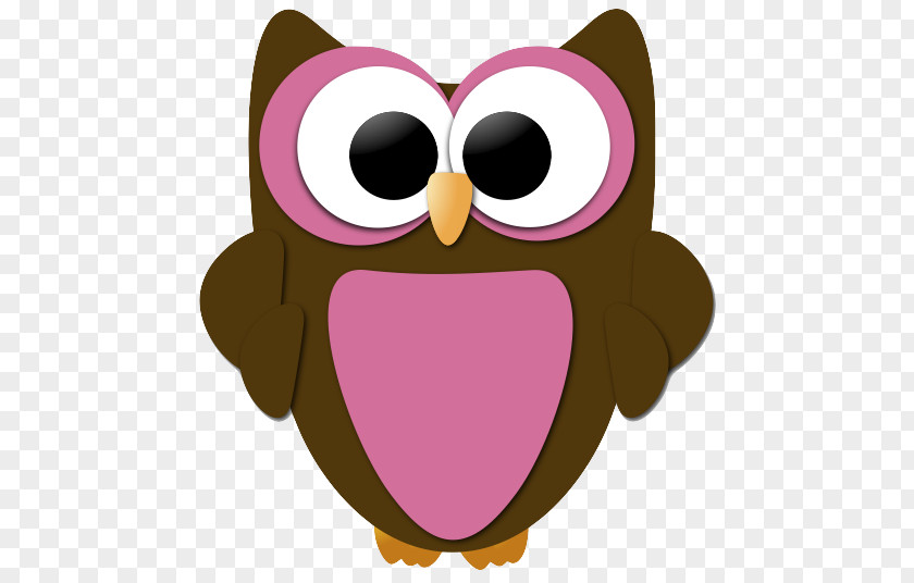 Pink Owl Bird Of Prey PNG